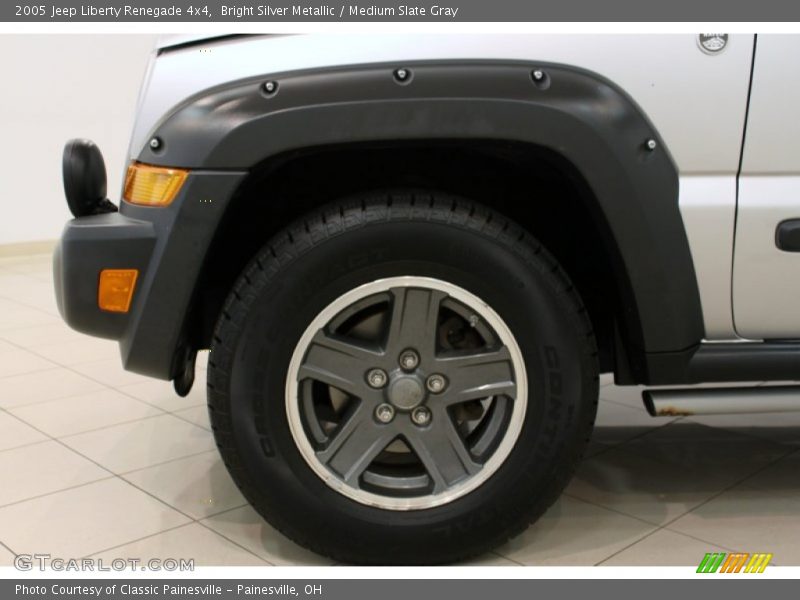 Bright Silver Metallic / Medium Slate Gray 2005 Jeep Liberty Renegade 4x4