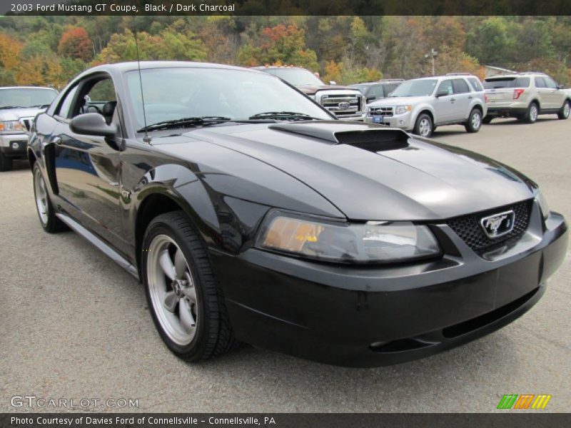 Black / Dark Charcoal 2003 Ford Mustang GT Coupe