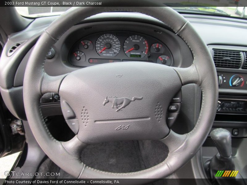 Black / Dark Charcoal 2003 Ford Mustang GT Coupe