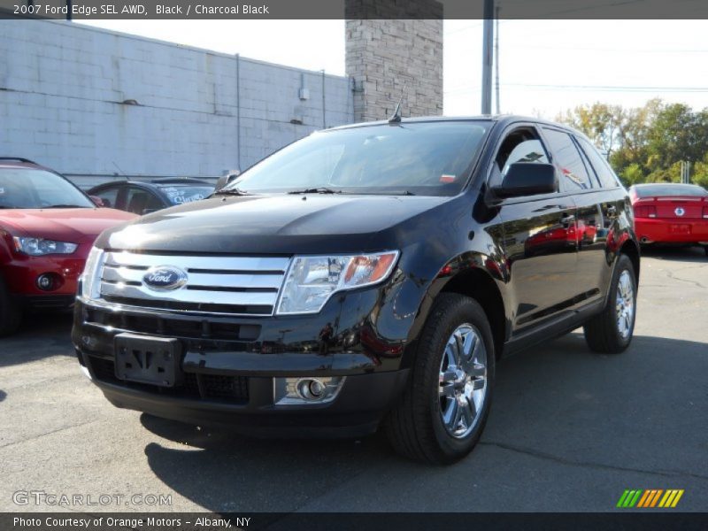Black / Charcoal Black 2007 Ford Edge SEL AWD