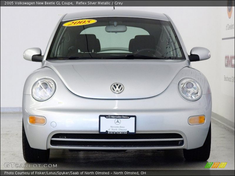 Reflex Silver Metallic / Grey 2005 Volkswagen New Beetle GL Coupe