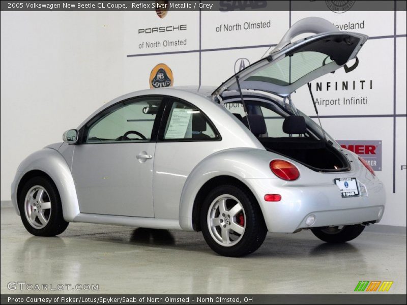 Reflex Silver Metallic / Grey 2005 Volkswagen New Beetle GL Coupe