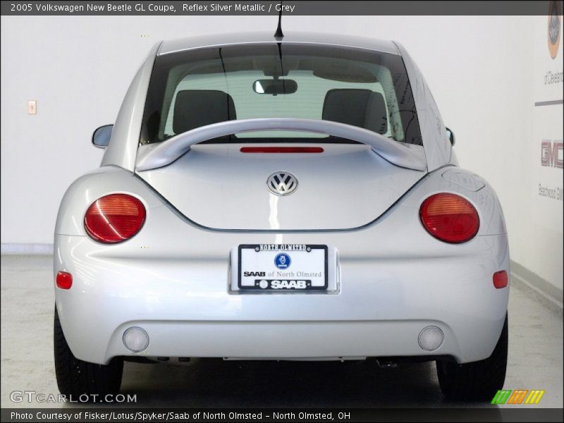 Reflex Silver Metallic / Grey 2005 Volkswagen New Beetle GL Coupe