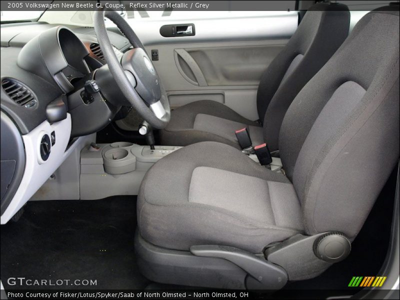  2005 New Beetle GL Coupe Grey Interior