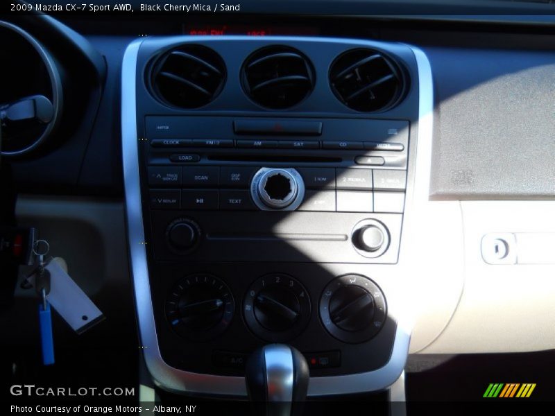 Black Cherry Mica / Sand 2009 Mazda CX-7 Sport AWD