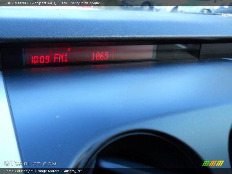 Black Cherry Mica / Sand 2009 Mazda CX-7 Sport AWD