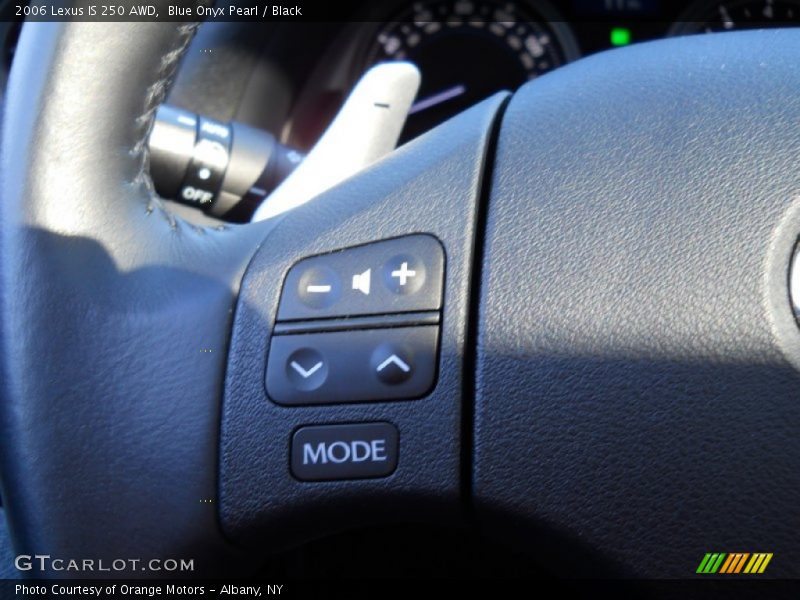 Blue Onyx Pearl / Black 2006 Lexus IS 250 AWD