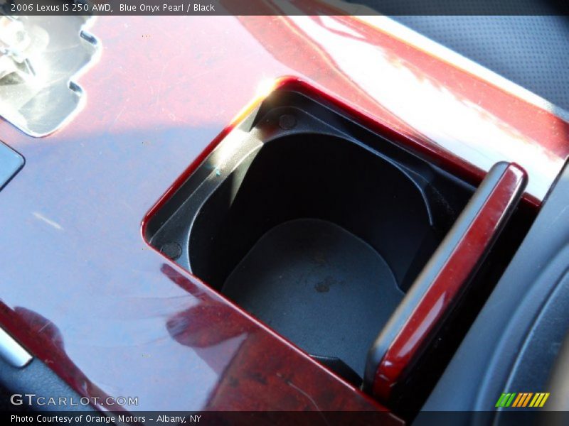 Blue Onyx Pearl / Black 2006 Lexus IS 250 AWD