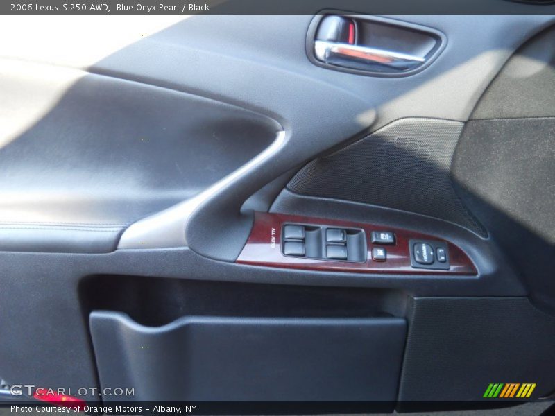 Blue Onyx Pearl / Black 2006 Lexus IS 250 AWD