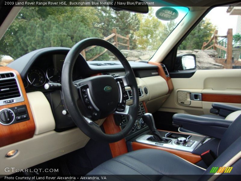  2009 Range Rover HSE Navy Blue/Parchment Interior