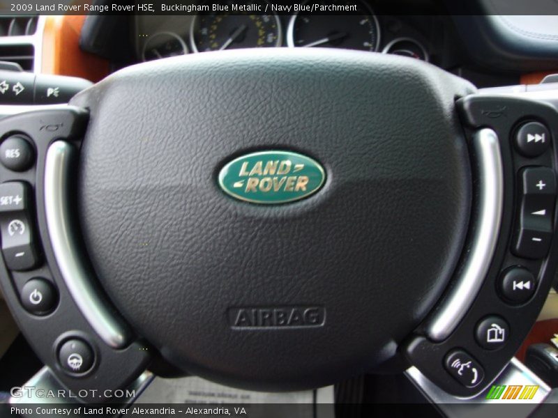  2009 Range Rover HSE Steering Wheel