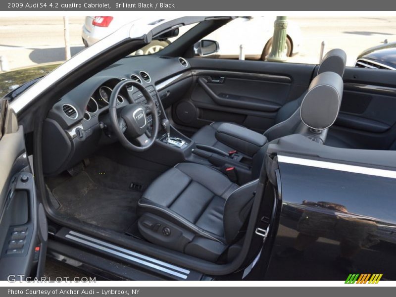  2009 S4 4.2 quattro Cabriolet Black Interior