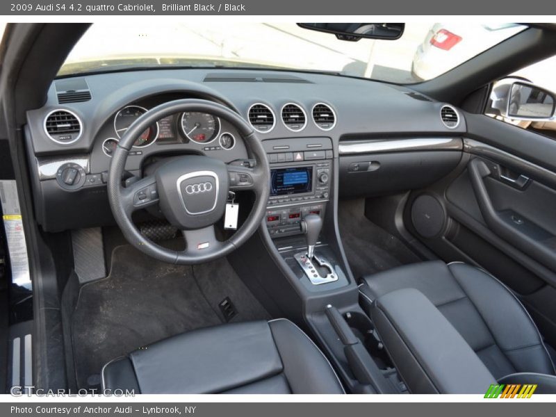 Black Interior - 2009 S4 4.2 quattro Cabriolet 