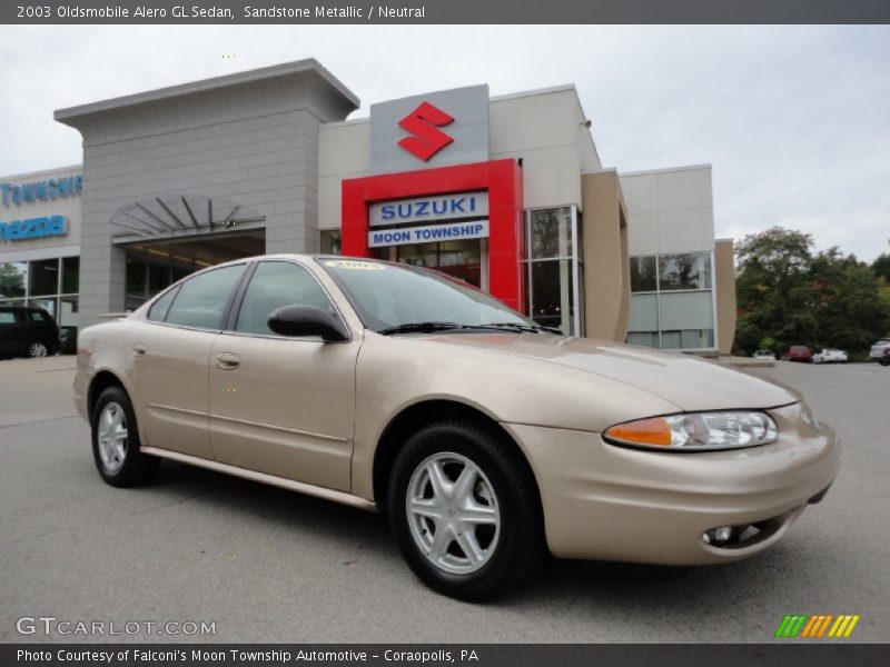 Sandstone Metallic / Neutral 2003 Oldsmobile Alero GL Sedan