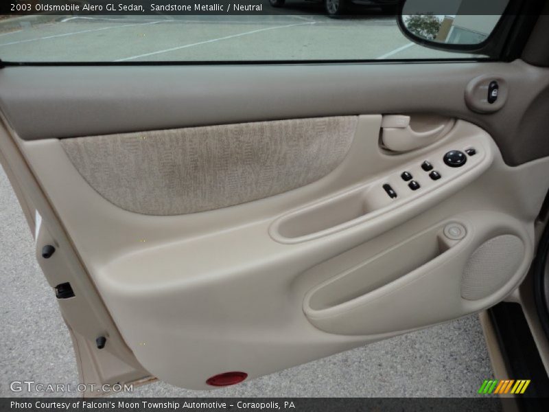 Door Panel of 2003 Alero GL Sedan