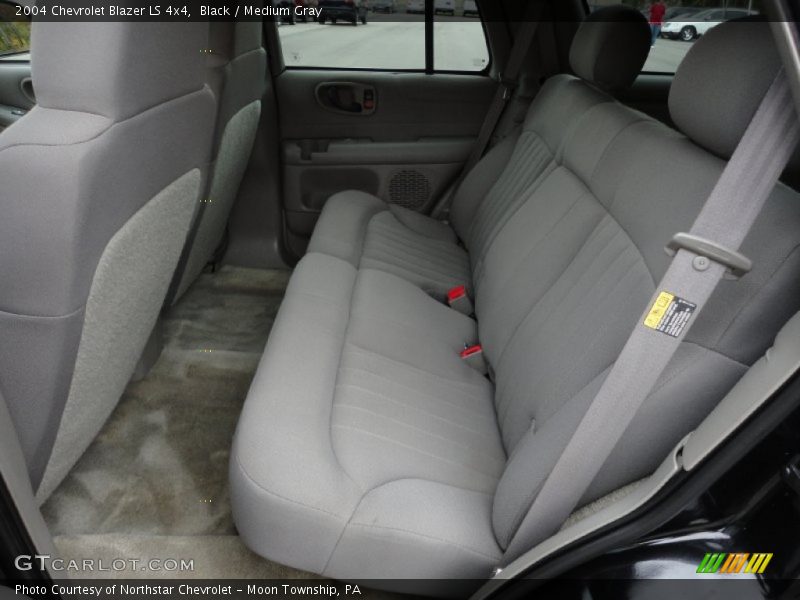 Black / Medium Gray 2004 Chevrolet Blazer LS 4x4