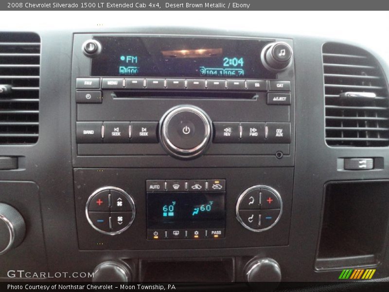 Controls of 2008 Silverado 1500 LT Extended Cab 4x4