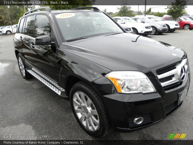 Black / Black 2010 Mercedes-Benz GLK 350