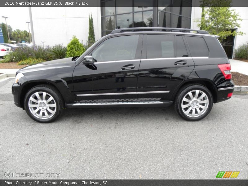 Black / Black 2010 Mercedes-Benz GLK 350