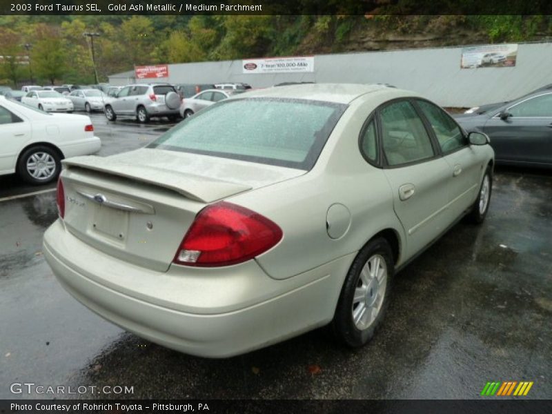 Gold Ash Metallic / Medium Parchment 2003 Ford Taurus SEL