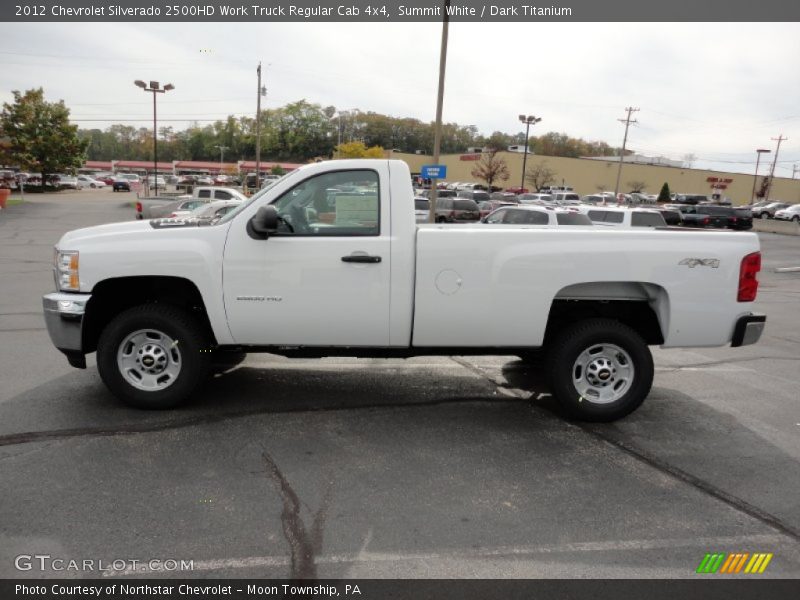  2012 Silverado 2500HD Work Truck Regular Cab 4x4 Summit White