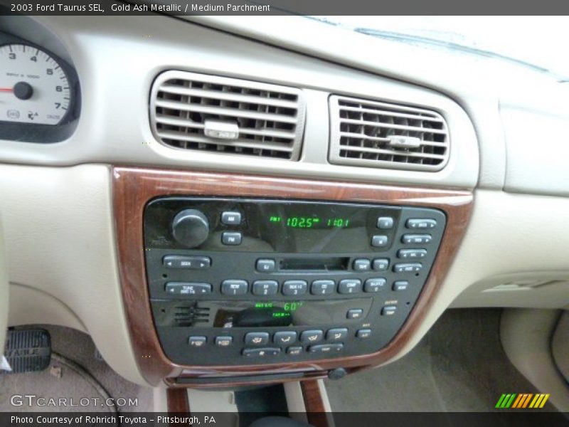 Gold Ash Metallic / Medium Parchment 2003 Ford Taurus SEL