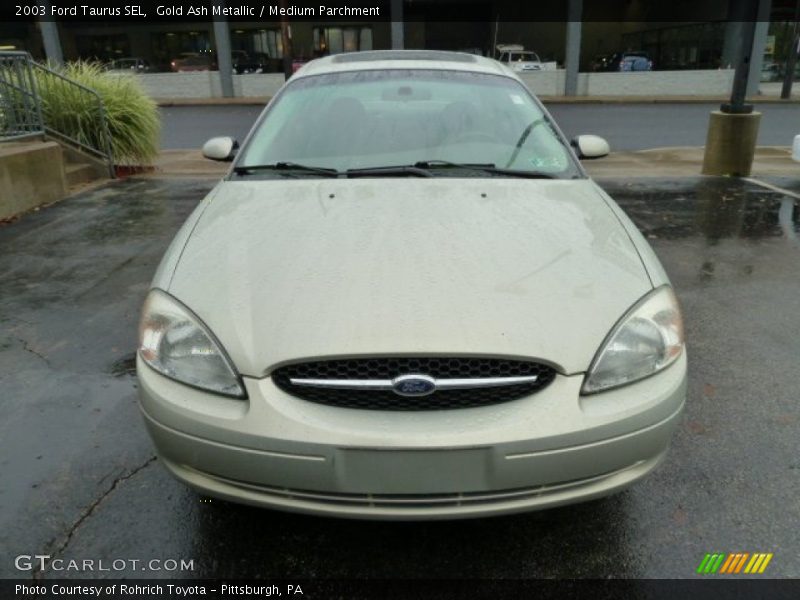 Gold Ash Metallic / Medium Parchment 2003 Ford Taurus SEL
