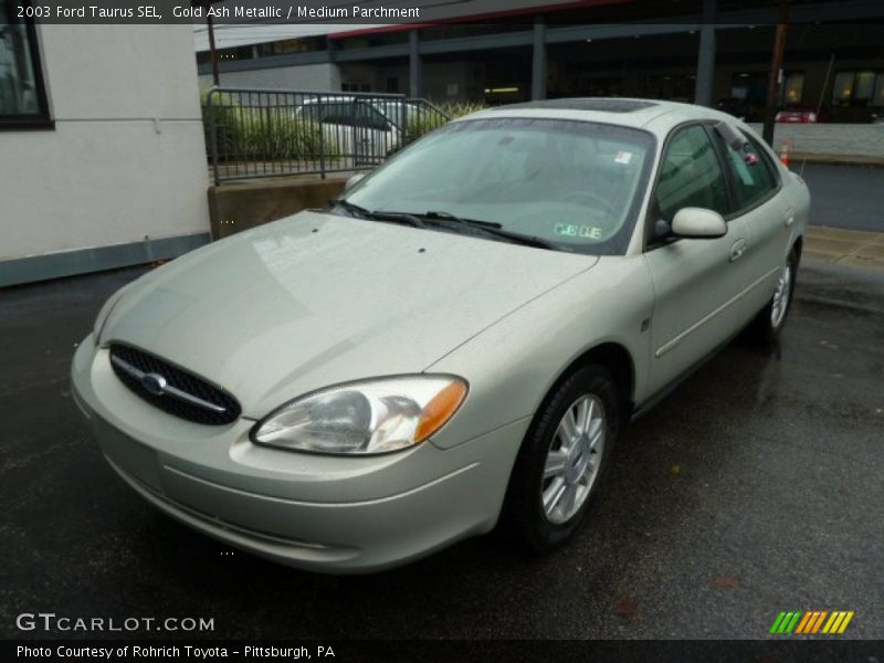 Gold Ash Metallic / Medium Parchment 2003 Ford Taurus SEL