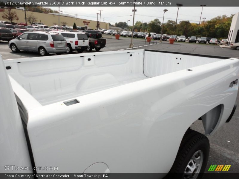 Summit White / Dark Titanium 2012 Chevrolet Silverado 2500HD Work Truck Regular Cab 4x4