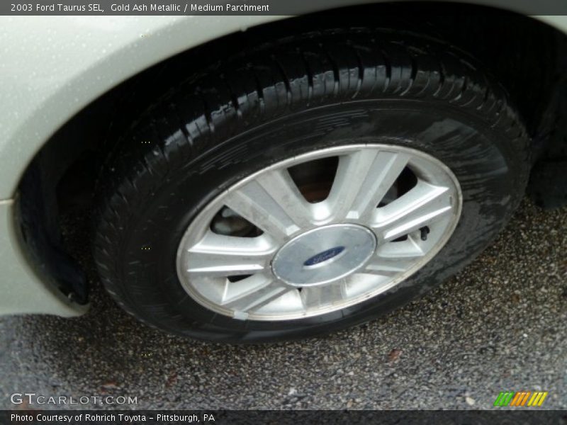 Gold Ash Metallic / Medium Parchment 2003 Ford Taurus SEL