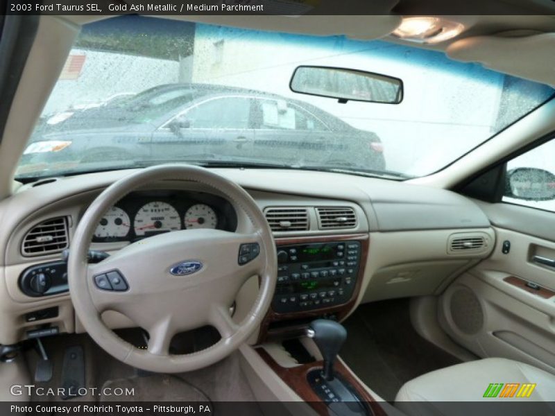 Gold Ash Metallic / Medium Parchment 2003 Ford Taurus SEL