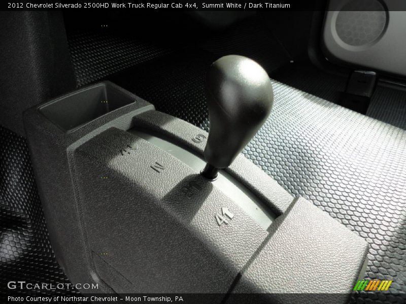 Summit White / Dark Titanium 2012 Chevrolet Silverado 2500HD Work Truck Regular Cab 4x4