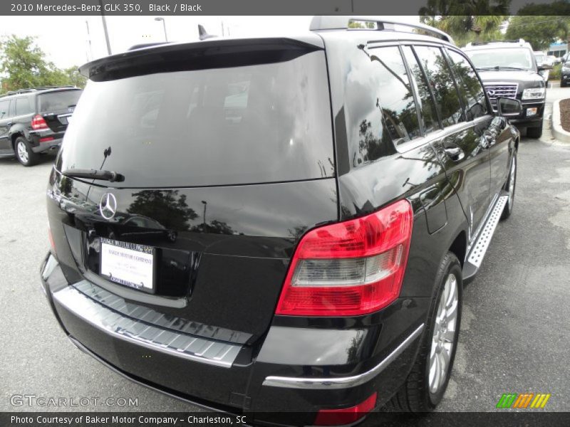Black / Black 2010 Mercedes-Benz GLK 350