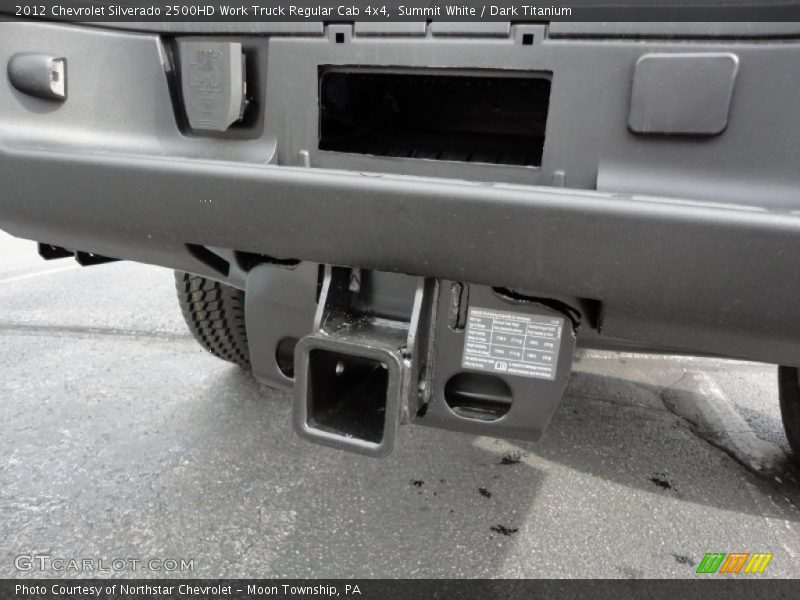 Summit White / Dark Titanium 2012 Chevrolet Silverado 2500HD Work Truck Regular Cab 4x4