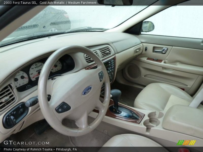 Gold Ash Metallic / Medium Parchment 2003 Ford Taurus SEL