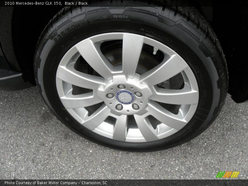 Black / Black 2010 Mercedes-Benz GLK 350