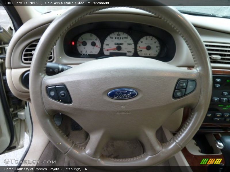 Gold Ash Metallic / Medium Parchment 2003 Ford Taurus SEL
