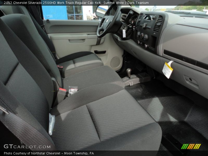  2012 Silverado 2500HD Work Truck Regular Cab 4x4 Dark Titanium Interior