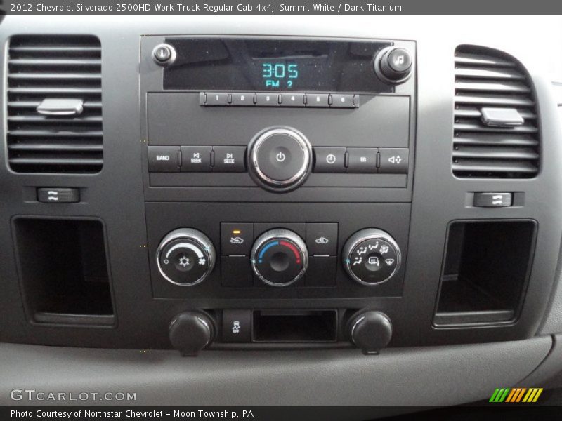 Controls of 2012 Silverado 2500HD Work Truck Regular Cab 4x4