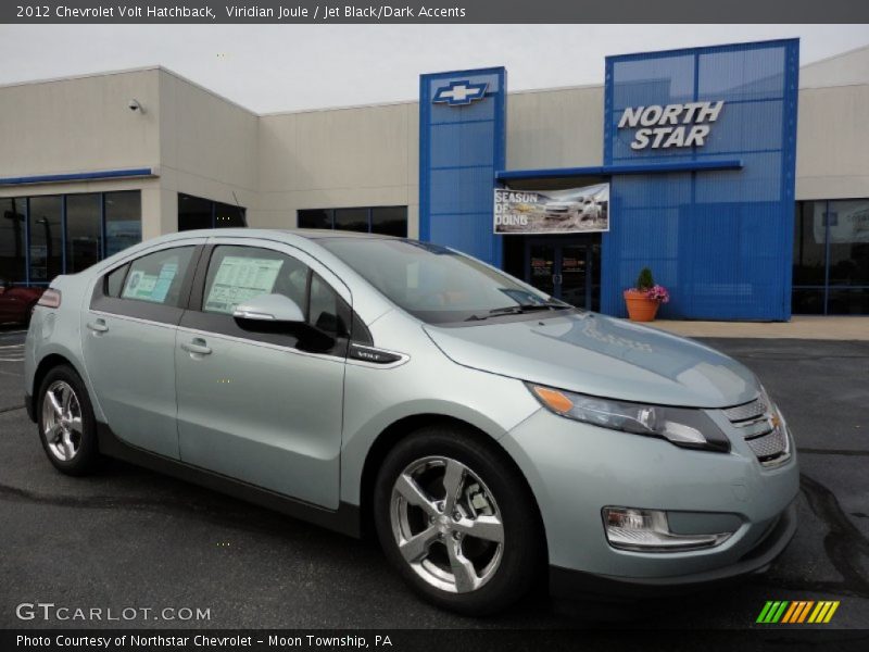 Viridian Joule / Jet Black/Dark Accents 2012 Chevrolet Volt Hatchback