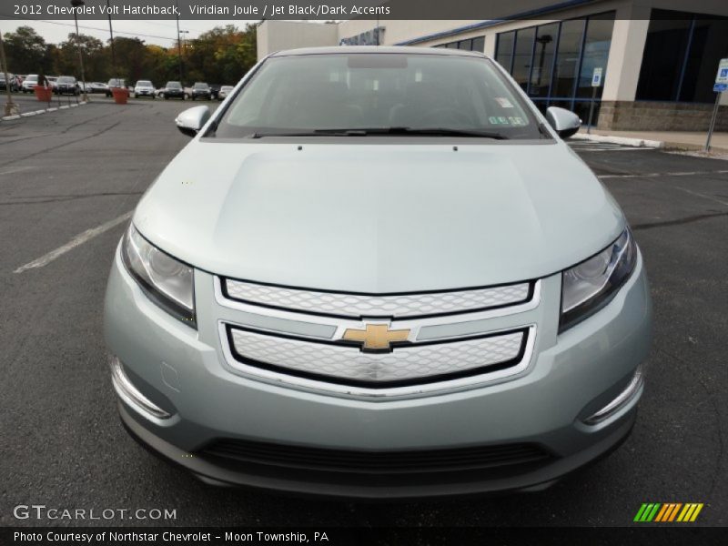Viridian Joule / Jet Black/Dark Accents 2012 Chevrolet Volt Hatchback