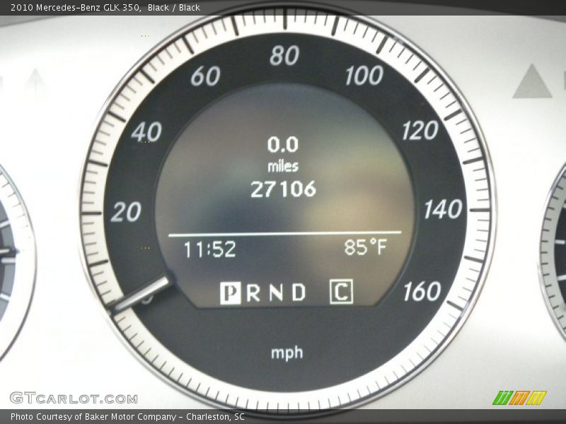 Black / Black 2010 Mercedes-Benz GLK 350