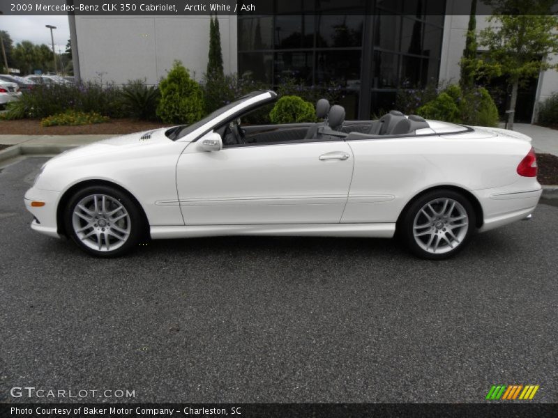  2009 CLK 350 Cabriolet Arctic White