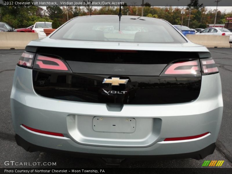 Viridian Joule / Jet Black/Dark Accents 2012 Chevrolet Volt Hatchback