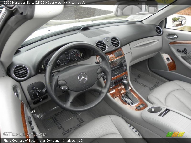  2009 CLK 350 Cabriolet Ash Interior