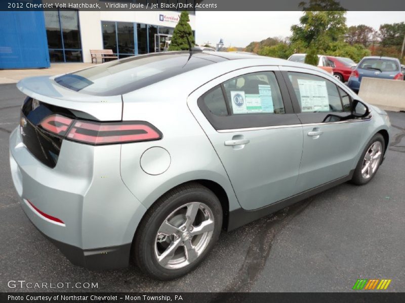 Viridian Joule / Jet Black/Dark Accents 2012 Chevrolet Volt Hatchback