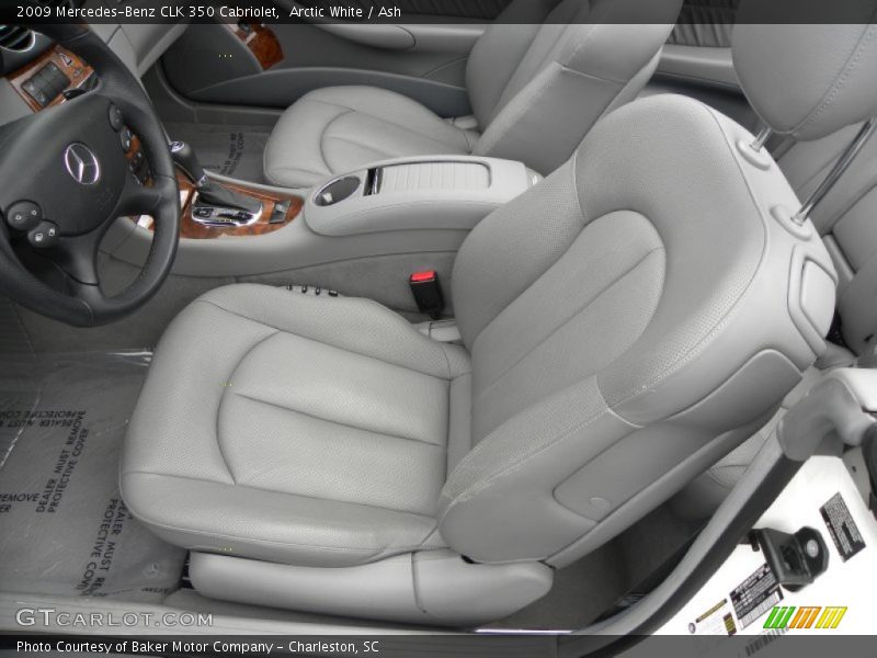 2009 CLK 350 Cabriolet Ash Interior