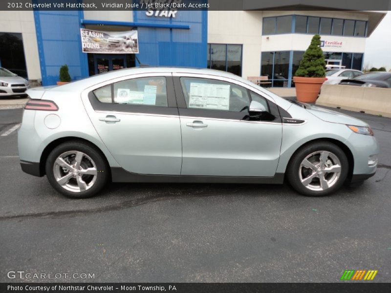 Viridian Joule / Jet Black/Dark Accents 2012 Chevrolet Volt Hatchback
