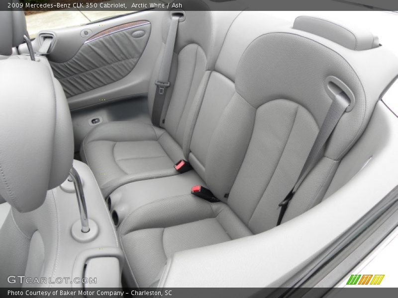  2009 CLK 350 Cabriolet Ash Interior
