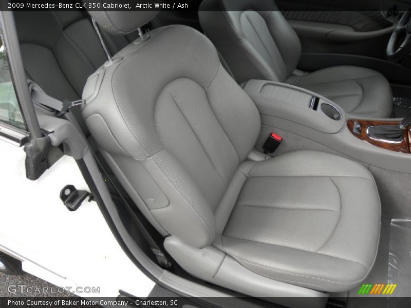 2009 CLK 350 Cabriolet Ash Interior